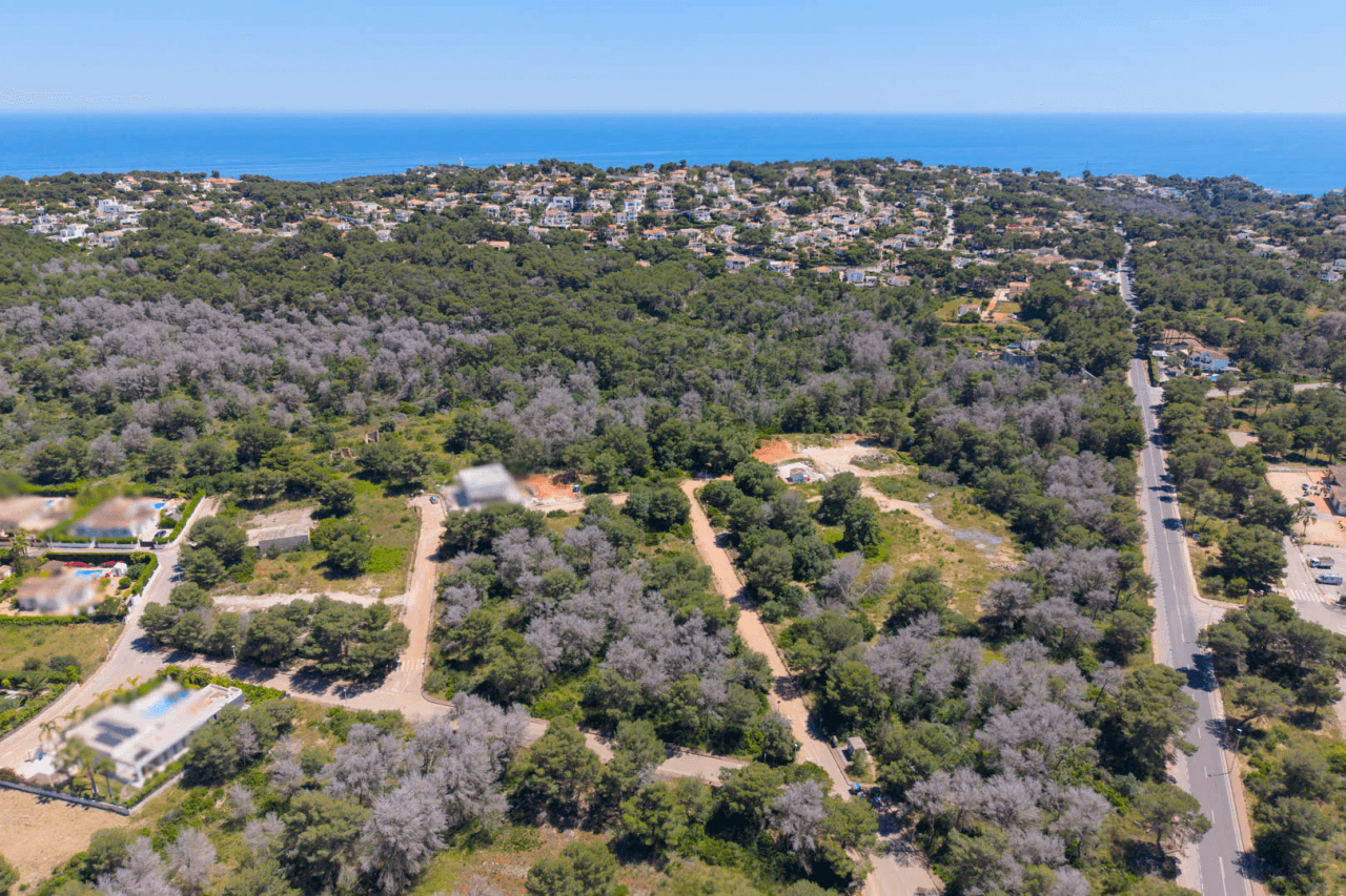4654JAV Plots for sale in La Cala, Jávea