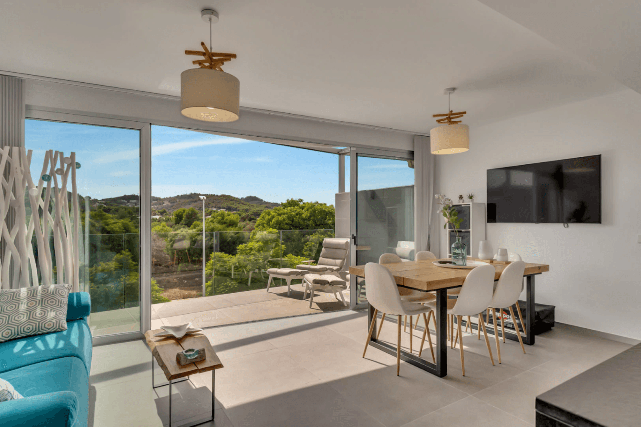 Moderno apartamento de 3 habitaciones con gran terraza