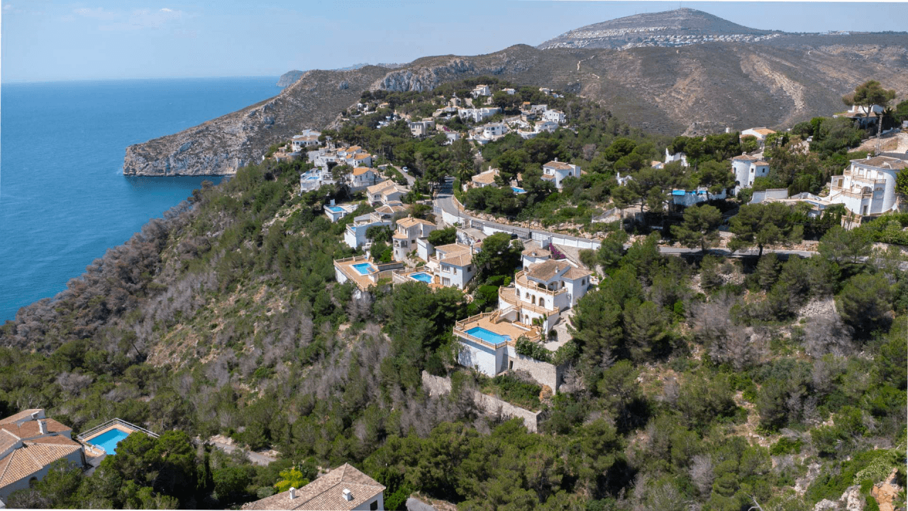 4529JAV 2 angrenzende Grundstücke mit Meerblick zum Verkauf in Granadella, Jávea