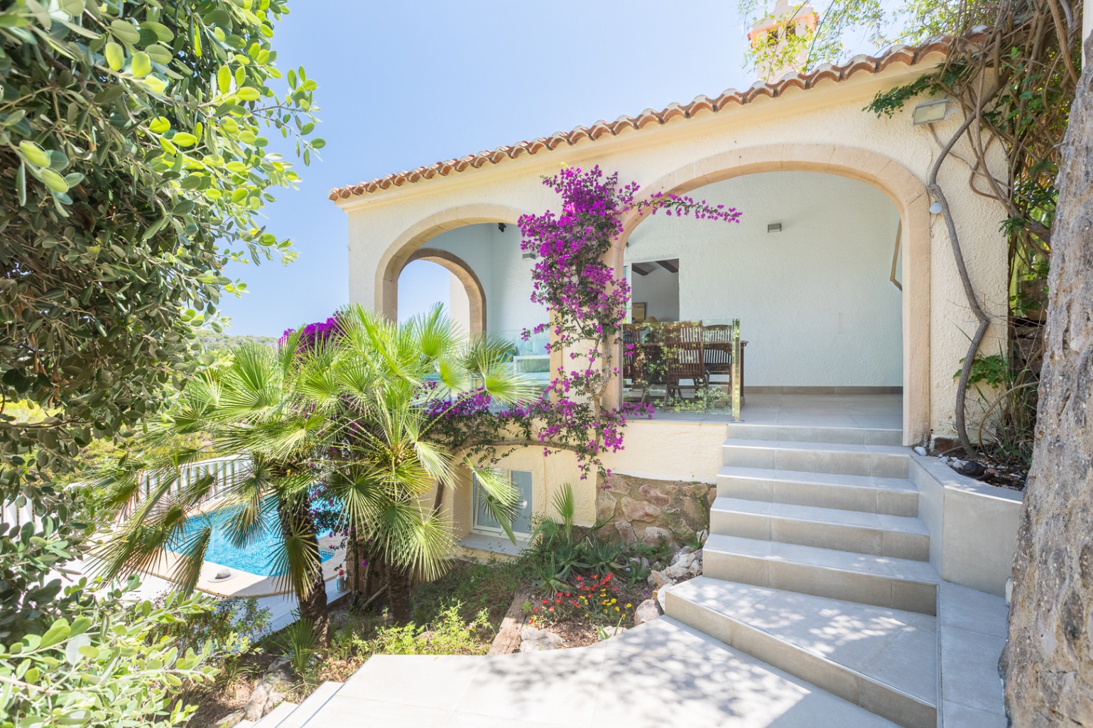 2-13HZB98 - Chalet indépendant spectaculaire à Jávea avec vue sur la mer et le Montgó